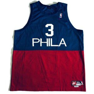Allen Iverson Men's 3XL 1966 Nike Swingman Jersey